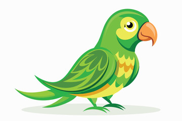 Lime Light A Green Parrot's Stand B.eps