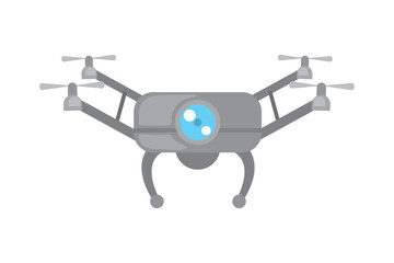 Surveillance drone with compact design