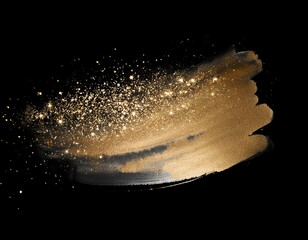 Elegant shimmering abstract background (black)