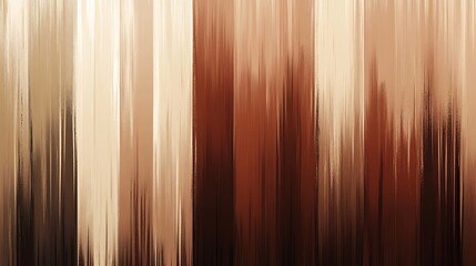 Abstract Brown and Beige Vertical Brushstrokes