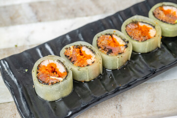 thai asian sushi food