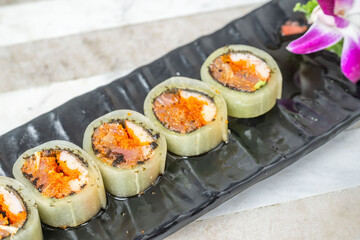 thai asian sushi food