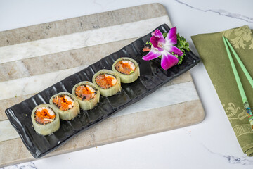 thai asian sushi food