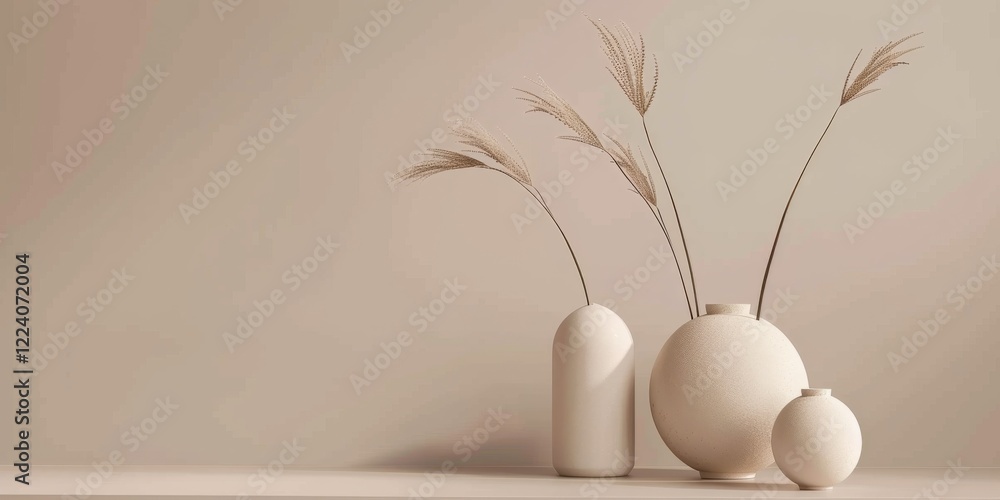 Poster a minimalist aesthetic featuring a light olive backdrop, minimalist design elements arranged symmetr