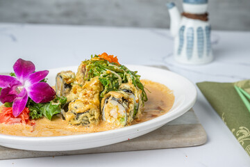 thai asian sushi food
