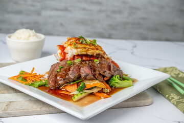 thai asian sushi food