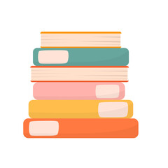 Back to School. Stack of Books Illustration