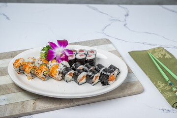 thai asian sushi food