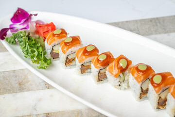 thai asian sushi food