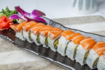 thai asian sushi food