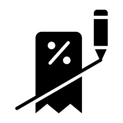 Tax Write Off Icon