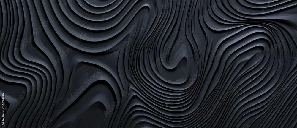 Poster seamless repeating black background pattern, gradient font design.