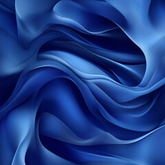 Obraz premium Abstract background with moving waves, generative AI illustration