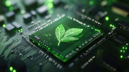Green Microchip: Bridging Nature and Technology