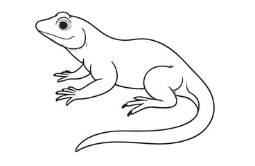 hand drawn illustration of a bear