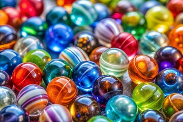 Colorful Glass Marbles