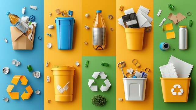 Exploring six recycling methods glass bottle aluminum and aef standards global overview visual guide to sustainable practices