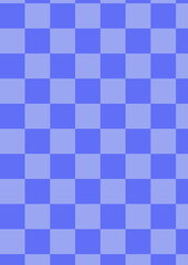 市松模様　青系　縦