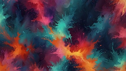 Abstract dreamy background Generative AI