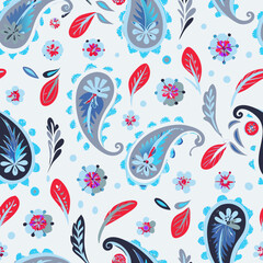 pattern with beautiful flowers