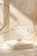 Minimalist Zen Interior Design with Monochrome Palette