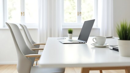 office interior with desk
