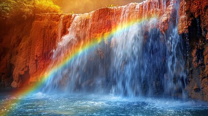 Rainbow Waterfall