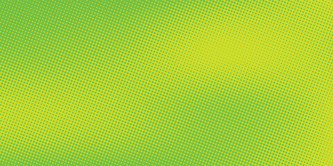 Dots halftone yellow green color pattern gradient texture background. vector ilustration
