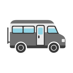 camper van icon design