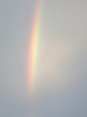 rainbow over the sky