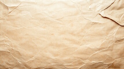 A sheet of plain paper resting on a textured brown background with natural lighting and shadow effects