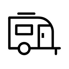 caravan icon design