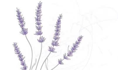 flowers and leaves in pictures illustrator2D