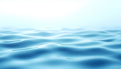 Serene Blue Water Surface Texture Background Image