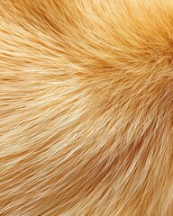 Fototapeta premium Macro shot of mongoose fur with natural golden tones close-up animal textures soft lighting