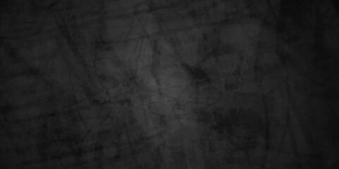 Fototapeta premium Dark black grunge wall charcoal colors texture backdrop background. Black Board Texture or Background. abstract grey color design are light with white gradient background.
