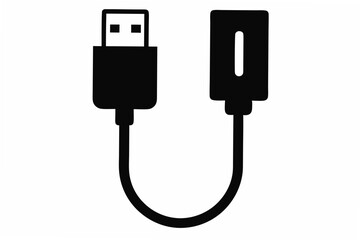  usb cabol silhouette