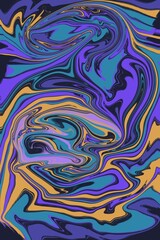 abstract background with waves