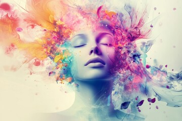 Exploring the Depths of Imagination: Colorful Expressions of Inner Serenity