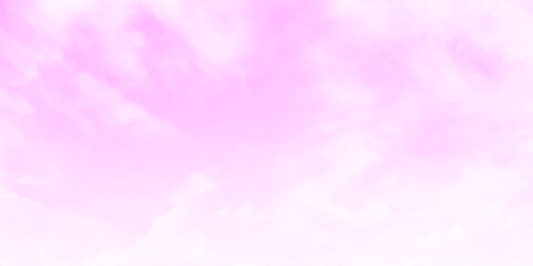 Clouds in sky. Beautiful coral sky with pink and white clouds.