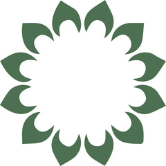 Obraz premium Beautiful flower art and mandala vector design