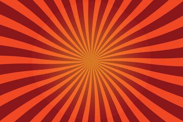 Vibrant Retro Sunburst Background Design