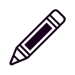 crayon icon design