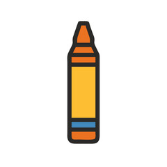 crayon icon design