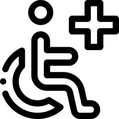 -_accessible, healthcare, hospital, disability, icon, symbol, universal