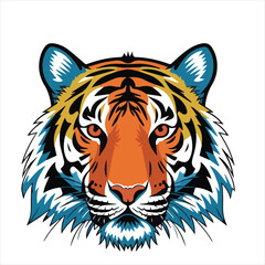 Naklejka premium PriTiger logo design. Brutal tiger logo. Popular logo nt