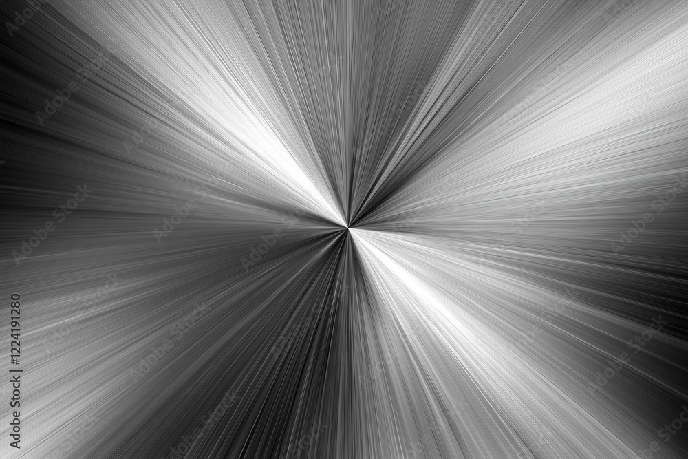 Poster silver object with a circular shape. the object is blurry and has a lot of lines. the lines are in d