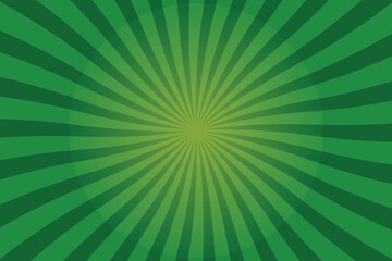 Vibrant Green Sunburst Background Design