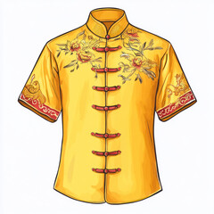 Yellow Shirt of Chinese