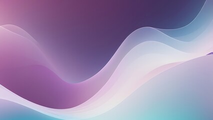 Obraz premium abstract digital illustration vector artwork featuring a smooth gradient of pastel colors with a flowing wave like pattern that transitions from soft pinks and purples